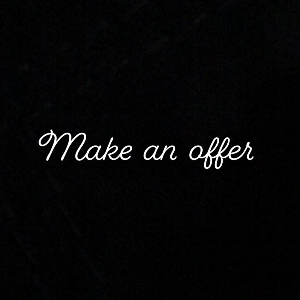 Taking reasonable offers